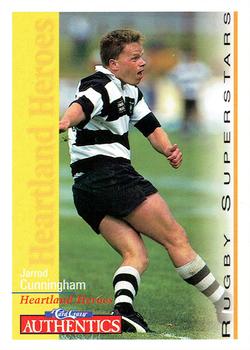 1995 Card Crazy Authentics Rugby Union NPC Superstars #50 Jarrod Cunningham Front